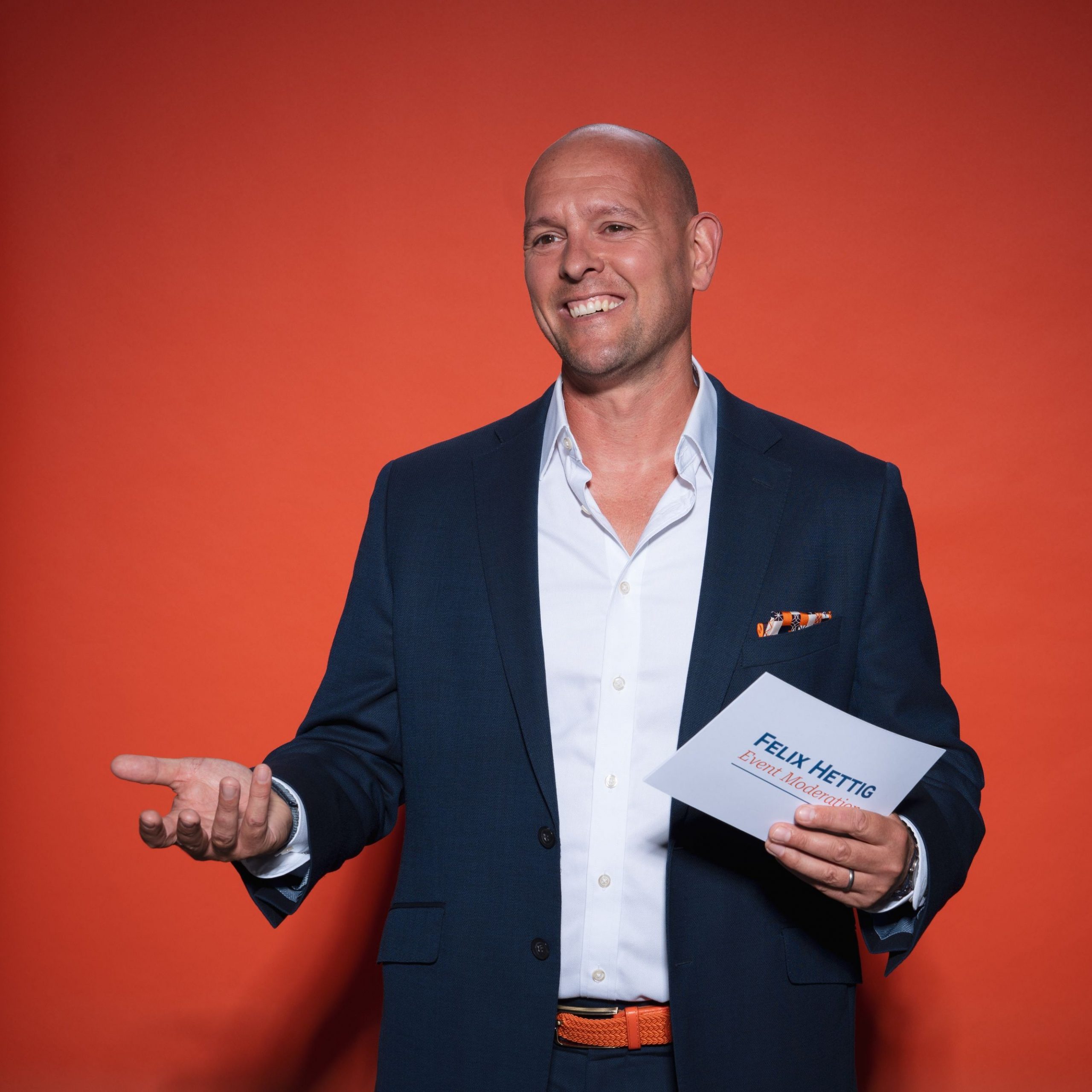 Event Moderator Felix Hettig