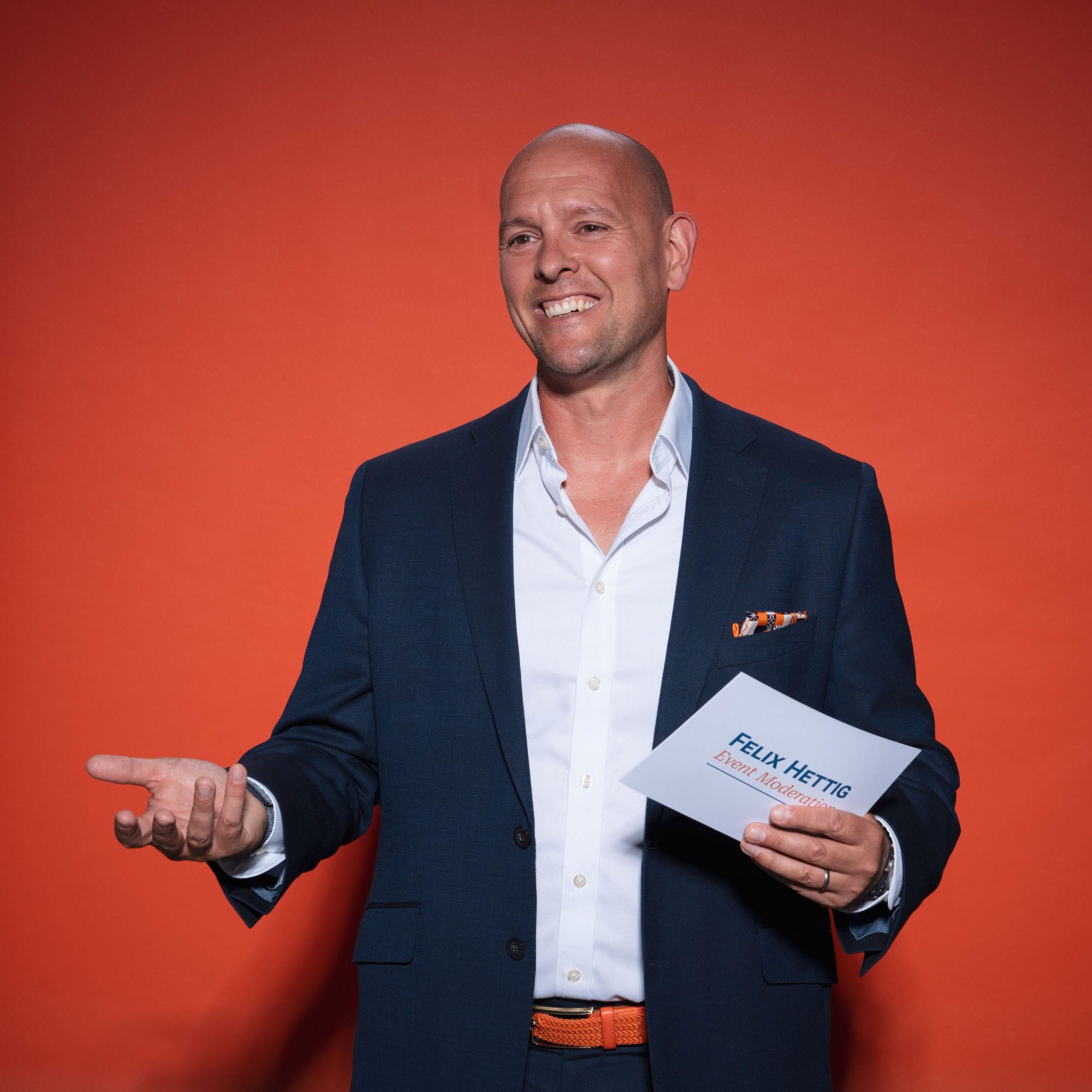 Event Moderator Felix Hettig